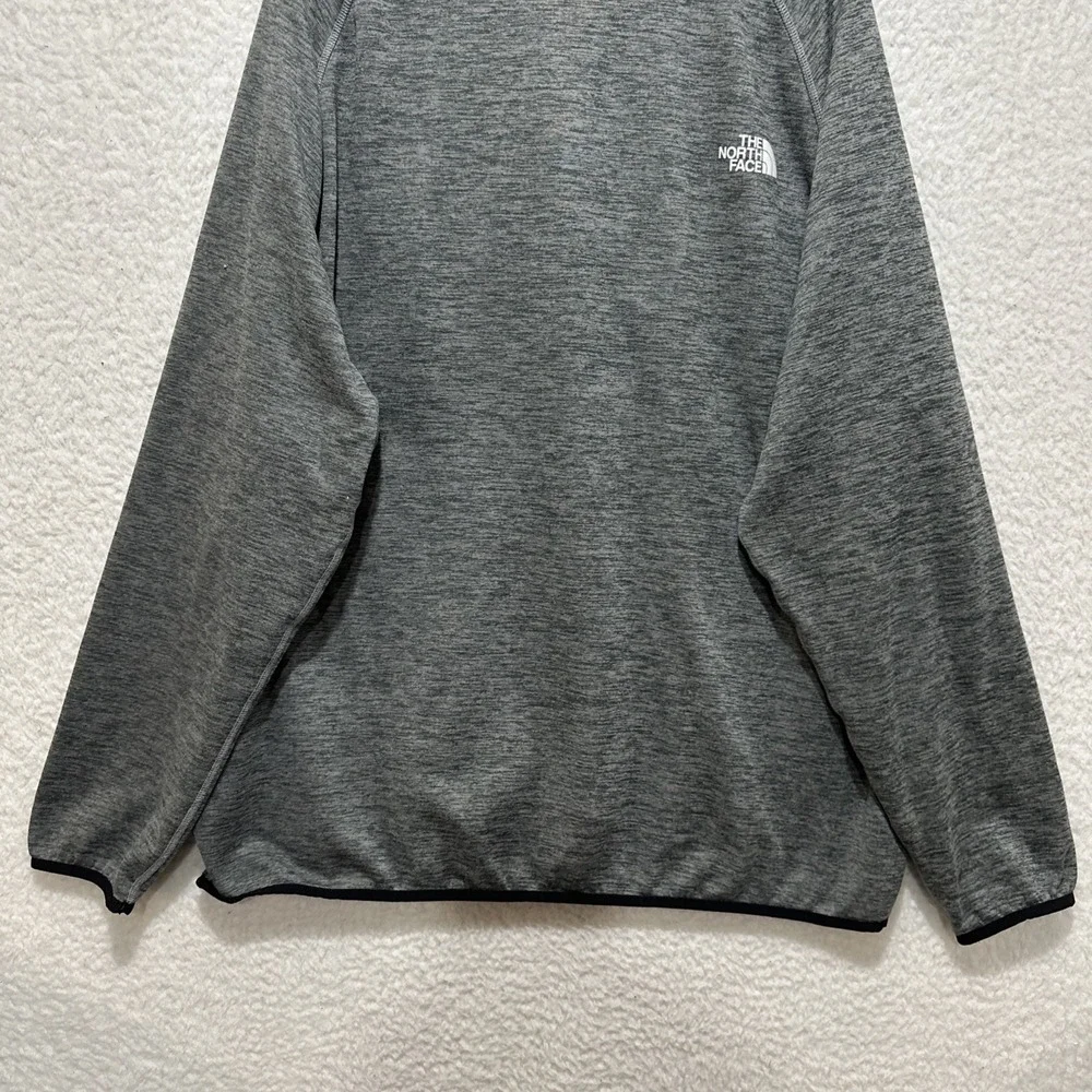 The North Face Men's‎ Canyonlands 1/2 Zip Fleece Jacket Gray Heather Size 2XL